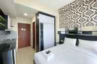 Bedroom Affordable Studio Room Apartment at Taman Melati Jatinangor By Travelio
