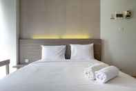 Bedroom Comfy and Exclusive Studio Room Apartment at Taman Melati Surabaya By Travelio