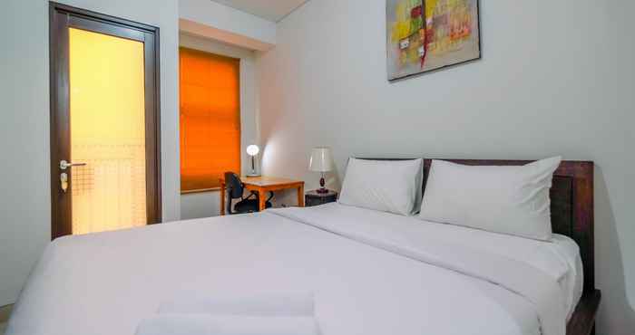 Bedroom Nice and Fancy Studio at Transpark Cibubur Apartment By Travelio