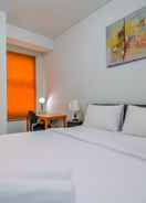 BEDROOM Nice and Fancy Studio at Transpark Cibubur Apartment By Travelio