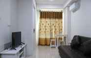 Common Space 3 Minimalist and Comfort 2BR at Daan Mogot City Apartment By Travelio