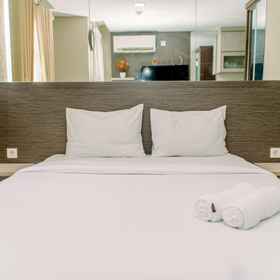 Bedroom 1 Comfy and Minimalist Studio at Bintaro Icon Apartment By Travelio, DISTRIBUTOR RESMI NASA BINTARO Hotels
