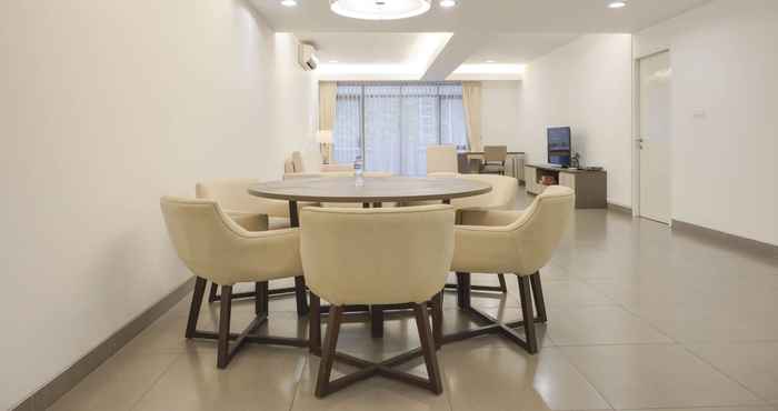 Common Space Spacious 3BR at Simprug Park Residences By Travelio Premium