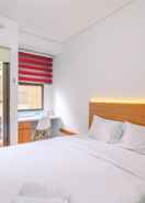 BEDROOM Well Furnished Studio Apartment at Transpark Cibubur By Travelio