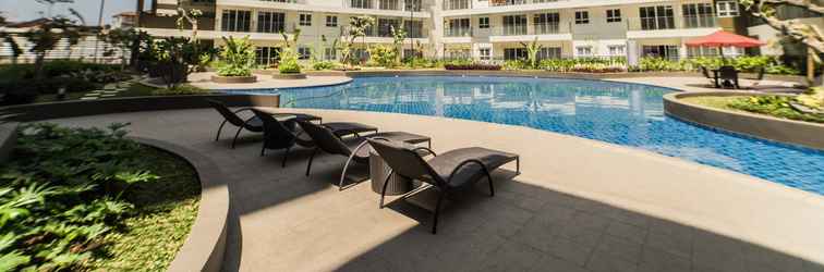 Lobi Luxurious Classic 1BR Apartment at Gateway Pasteur Bandung By Travelio
