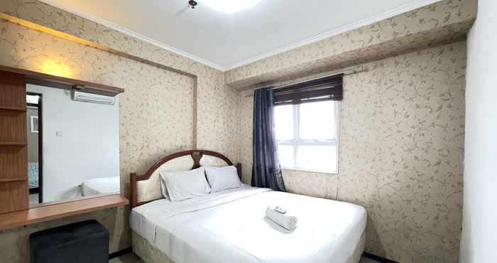 Kamar Tidur Deluxe 2BR Apartment at Gateway Pasteur By Travelio