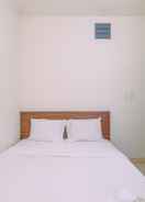 BEDROOM Simply and Homey 2BR at Green Pramuka City Apartment By Travelio