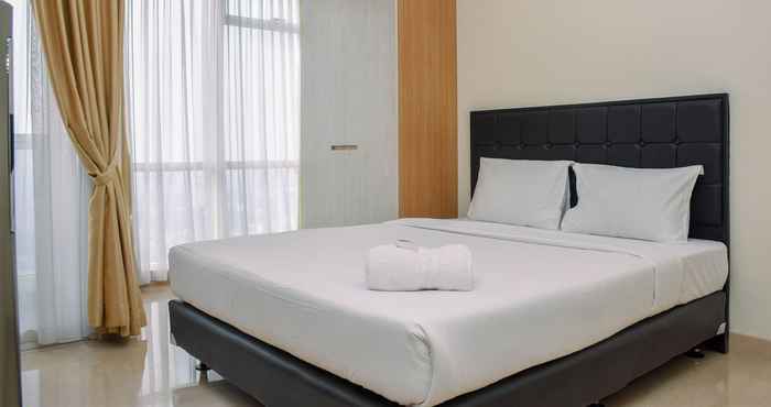 Bedroom Comfy and Great Deal Studio at Menteng Park Apartment By Travelio