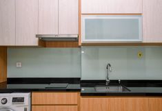 Common Space 3 Nice and Fancy Studio Room at Menteng Park Apartment By Travelio