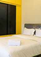 BEDROOM Spacious and Fully Furnished Studio at Green Bay Pluit Apartment By Travelio