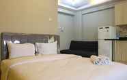 Bedroom 2 Spacious and Fully Furnished Studio at Green Bay Pluit Apartment By Travelio