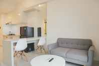 Common Space Comfortable Design 2BR Apartment Sky House BSD By Travelio