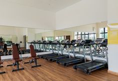 Fitness Center 6 Comfortable Design 2BR Apartment Sky House BSD By Travelio