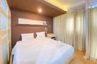 Kamar Tidur Spacious Studio Apartment  at Gateway Ahmad Yani Cicadas By Travelio