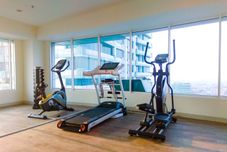 Fitness Center Comfort Living Studio Apartment at Grand Kamala Lagoon By Travelio