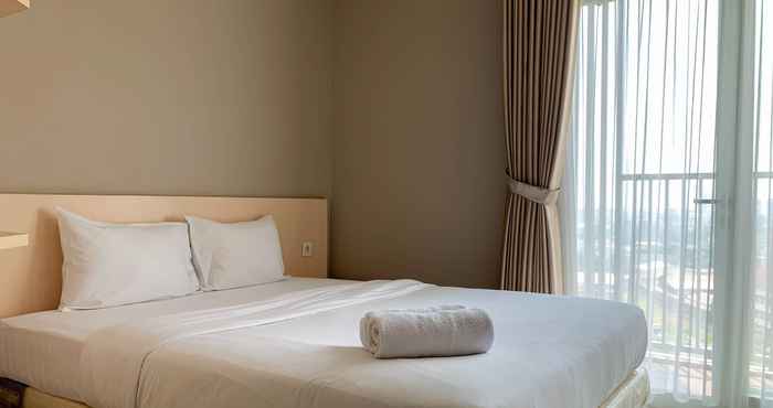 Kamar Tidur Best Choice Studio Room Apartment at Ciputra International By Travelio