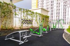 Fitness Center Fancy Studio Apartment at Springlake Summarecon Bekasi By Travelio