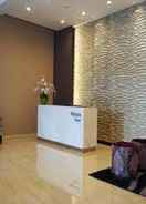 LOBBY Apartemen Studio Jakarta Selatan dengan Smart TV dan Water Heater