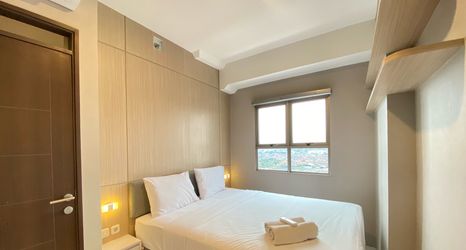 침실 2 Private and Well Furnished 2BR Mekarwangi Square Cibaduyut Apartment By Travelio