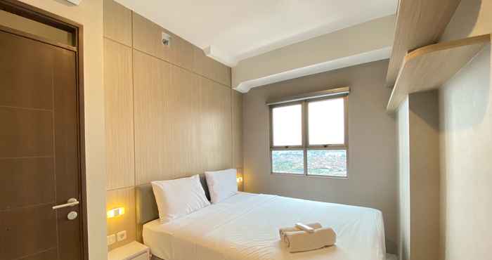 Bilik Tidur Private and Well Furnished 2BR Mekarwangi Square Cibaduyut Apartment By Travelio