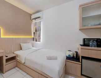 Bedroom 2 Minimalist and Cozy Studio (No Kitchen) at Aeropolis Apartment By Travelio