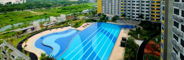 Lobby Spacious and Comfy 2BR at Springlake Summarecon Apartment Bekasi By Travelio