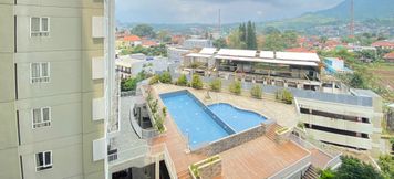 Lobi 6 Spacious and Private Studio Room at Skyland City Jatinangor By Travelio