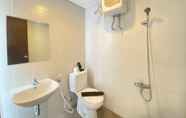 In-room Bathroom 4 Spacious and Private Studio Room at Skyland City Jatinangor By Travelio