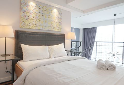 卧室 Comfort and Warm 1BR at CityLofts Sudirman Apartment By Travelio
