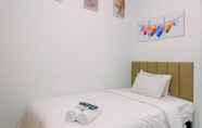 ห้องนอน 3 Homey and Simply Studio Transpark Cibubur Apartment By Travelio