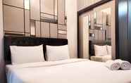 Bedroom 3 Elegant and Nice Studio at Vida View Makassar Apartment By Travelio