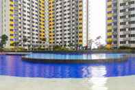 Swimming Pool Cozy Stay 2BR at Apartment Springlake Summarecon Bekasi By Travelio