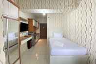 Bedroom Best Price Studio Apartment at Harvard Jatinangor By Travelio