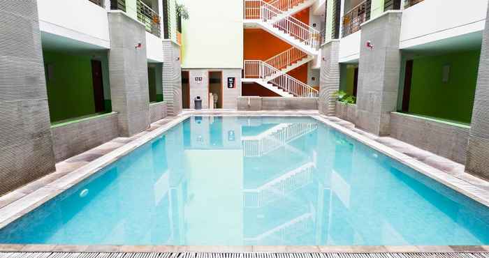 Swimming Pool Best Deal Studio at High Point Serviced Apartment By Travelio