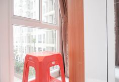 Kamar Tidur 4 Comfortable Studio Room at Apartment Tokyo Riverside By Travelio