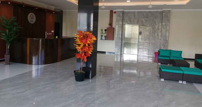 Lobby Hotel Palm Bajo