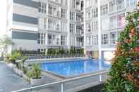 Lobby Best Price 2BR with Pool View at Apartment Taman Melati Surabaya By Travelio