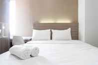 Bedroom Best Price 2BR with Pool View at Apartment Taman Melati Surabaya By Travelio