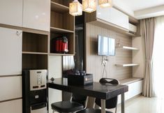 Bedroom 7 Big Spacious Studio Apartment at Sky Terrace By Travelio