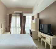 Bedroom 2 Bohemian Studio Room Apartment at Taman Melati Jatinangor By Travelio