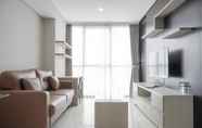 Common Space 2 Comfy and Stunning 1BR at Ciputra World 2 Apartment By Travelio