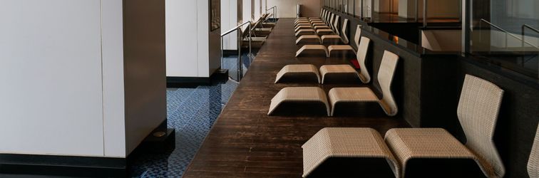 Lobby Comfy and Stunning 1BR at Ciputra World 2 Apartment By Travelio