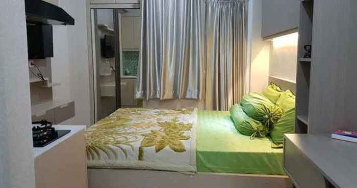 Bedroom Green Pramuka Apartemen terbaik nyaman dan aman