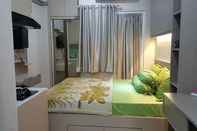 Bedroom Green Pramuka Apartemen terbaik nyaman dan aman