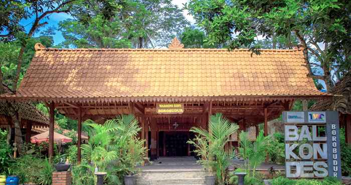 ล็อบบี้ Balkondes Borobudur Cottage