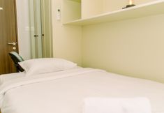 Bedroom 2 Comfort 2BR Apartment at Transpark Bintaro By Travelio