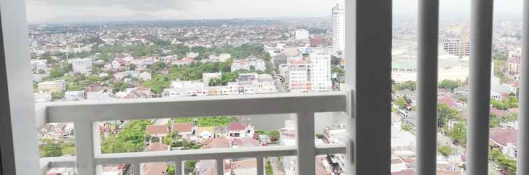 Lobi Tranquil Studio at Apartment Vida View Makassar By Travelio