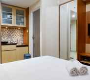 Bedroom 2 Stylish Studio at Apartment Taman Melati Surabaya By Travelio