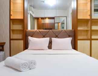 Bedroom 2 Stylish Studio at Apartment Taman Melati Surabaya By Travelio