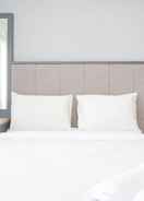BEDROOM Minimalist and Comfort 2BR at Gajah Mada Mediterania Apartment By Travelio